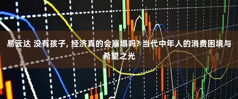 易云达 没有孩子, 经济真的会崩塌吗? 当代中年人的消费困境与希望之光