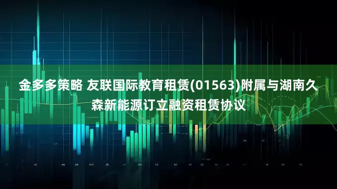 金多多策略 友联国际教育租赁(01563)附属与湖南久森新能源订立融资租赁协议