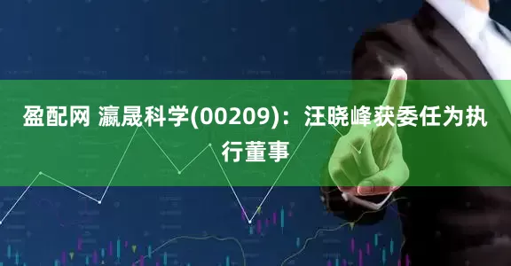 盈配网 瀛晟科学(00209)：汪晓峰获委任为执行董事