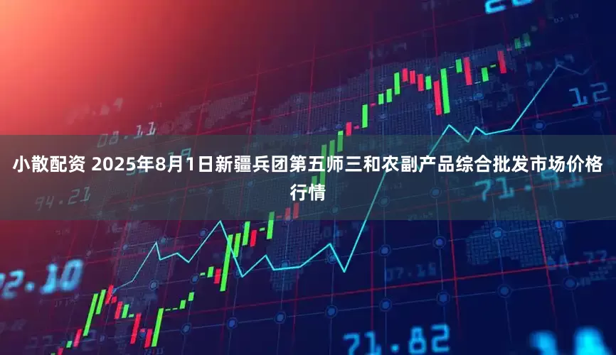 小散配资 2025年8月1日新疆兵团第五师三和农副产品综合批发市场价格行情
