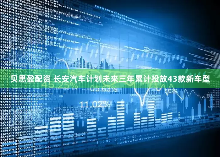 贝思盈配资 长安汽车计划未来三年累计投放43款新车型