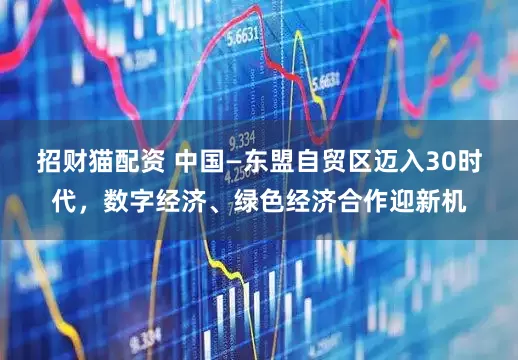 招财猫配资 中国—东盟自贸区迈入30时代，数字经济、绿色经济合作迎新机